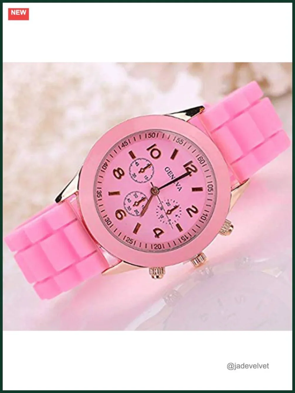 Unisex Fashion Silicone Quartz Wrist Watch Jelly